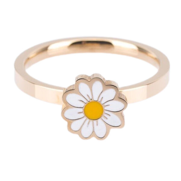 Adjustable Anxiety ring- Sunflower